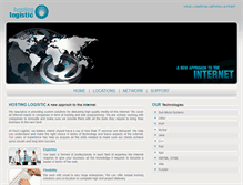Tablet Screenshot of hostlogistic.com